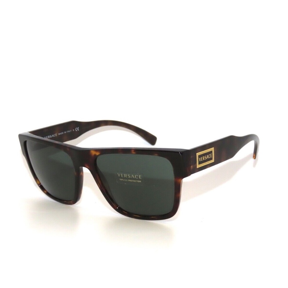 Versace 4379 108/71 Havana Brown Green Sunglasses